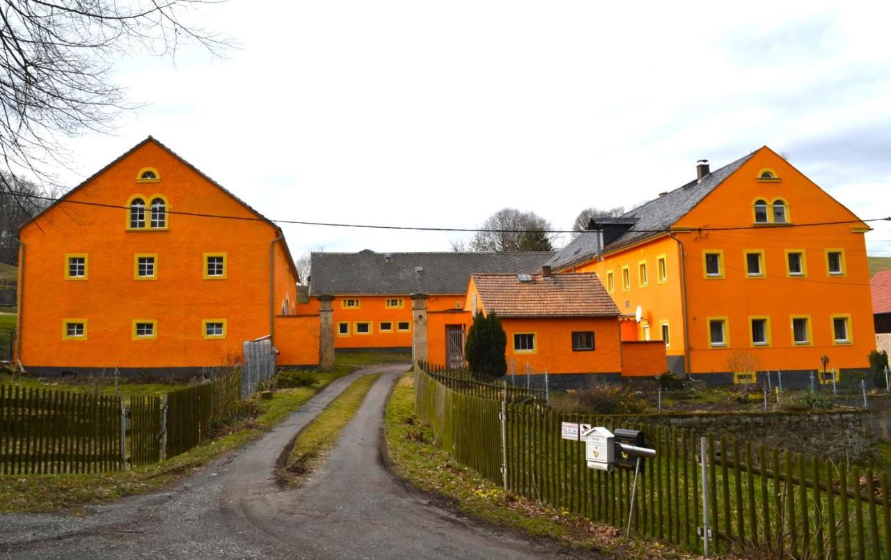 Ferienwohnung Klueger Seitenhain Liebstadt 외부 사진